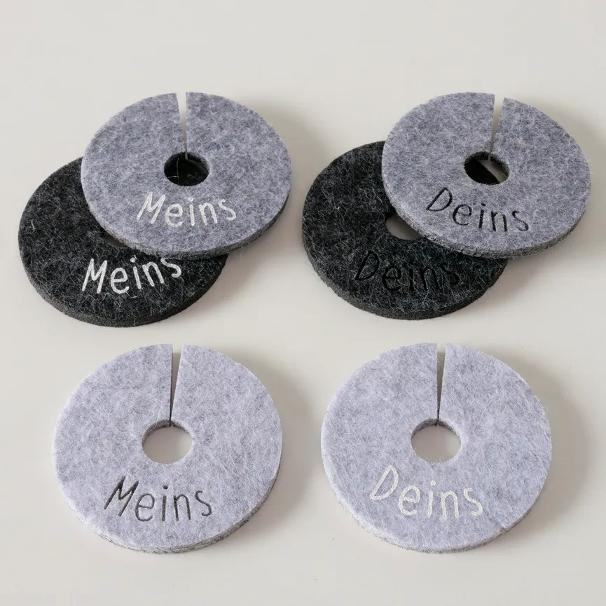 Glasmarkierer "Prost" 6er-Set milieu