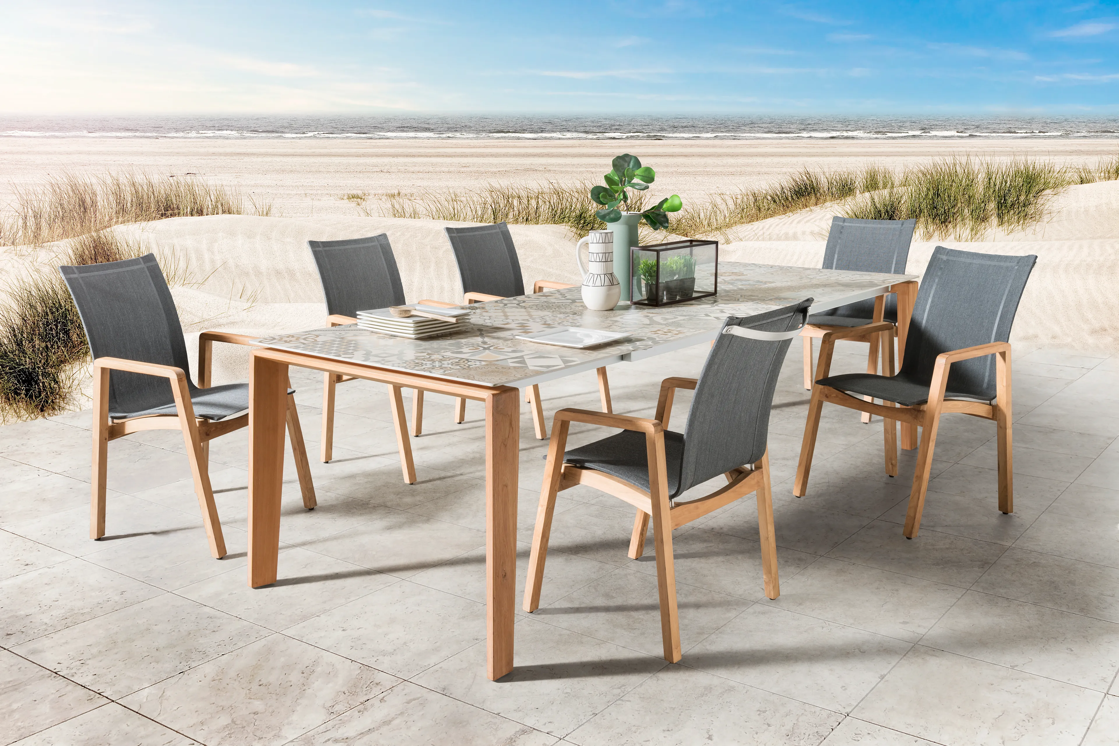 Gartentisch ausziehbar  Turin 180/240 x 95 cm