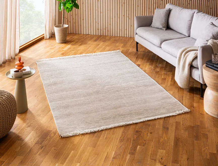 Naturlook-Teppich milieu