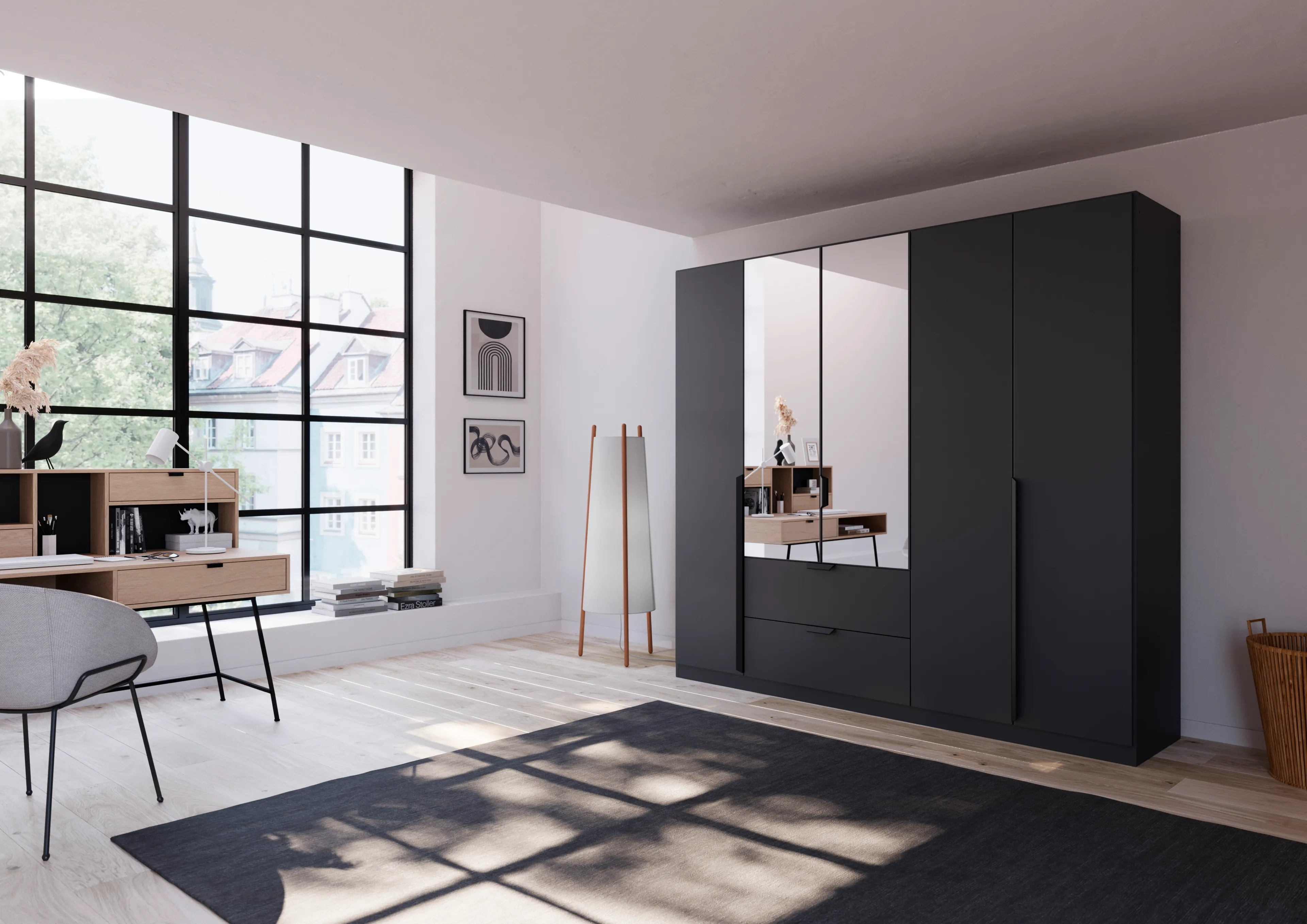Kleiderschrank Ragona-Spin 226 x 210 cm