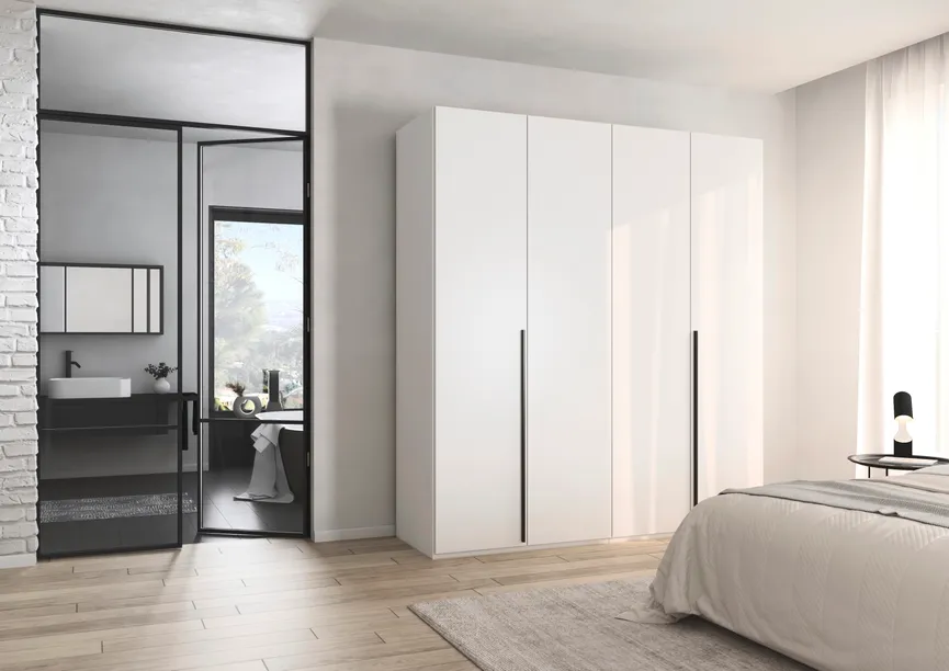 Drehtürenschrank 4-trg. milieu