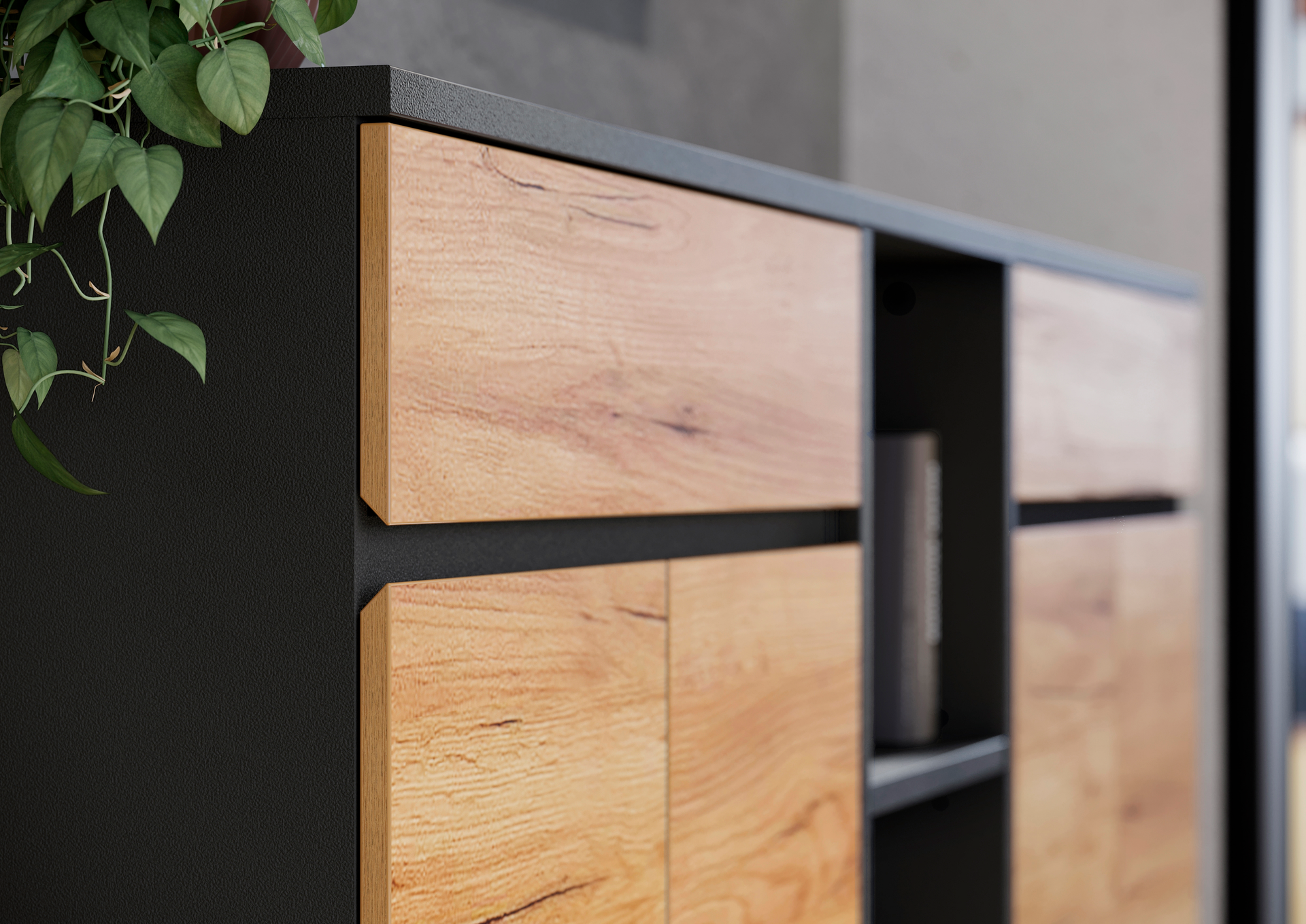 Aktenschrank 2-trg. 5OH detail