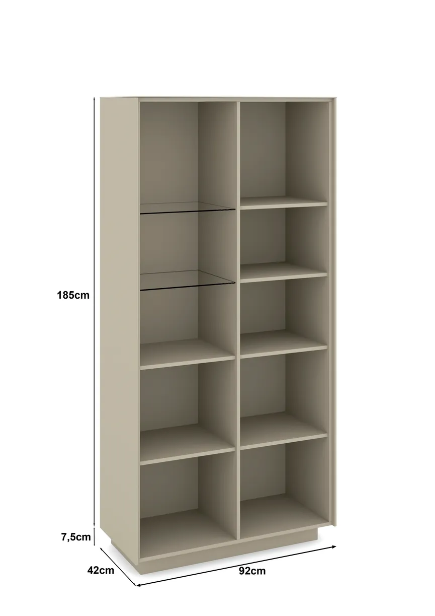 Vitrinenschrank detail