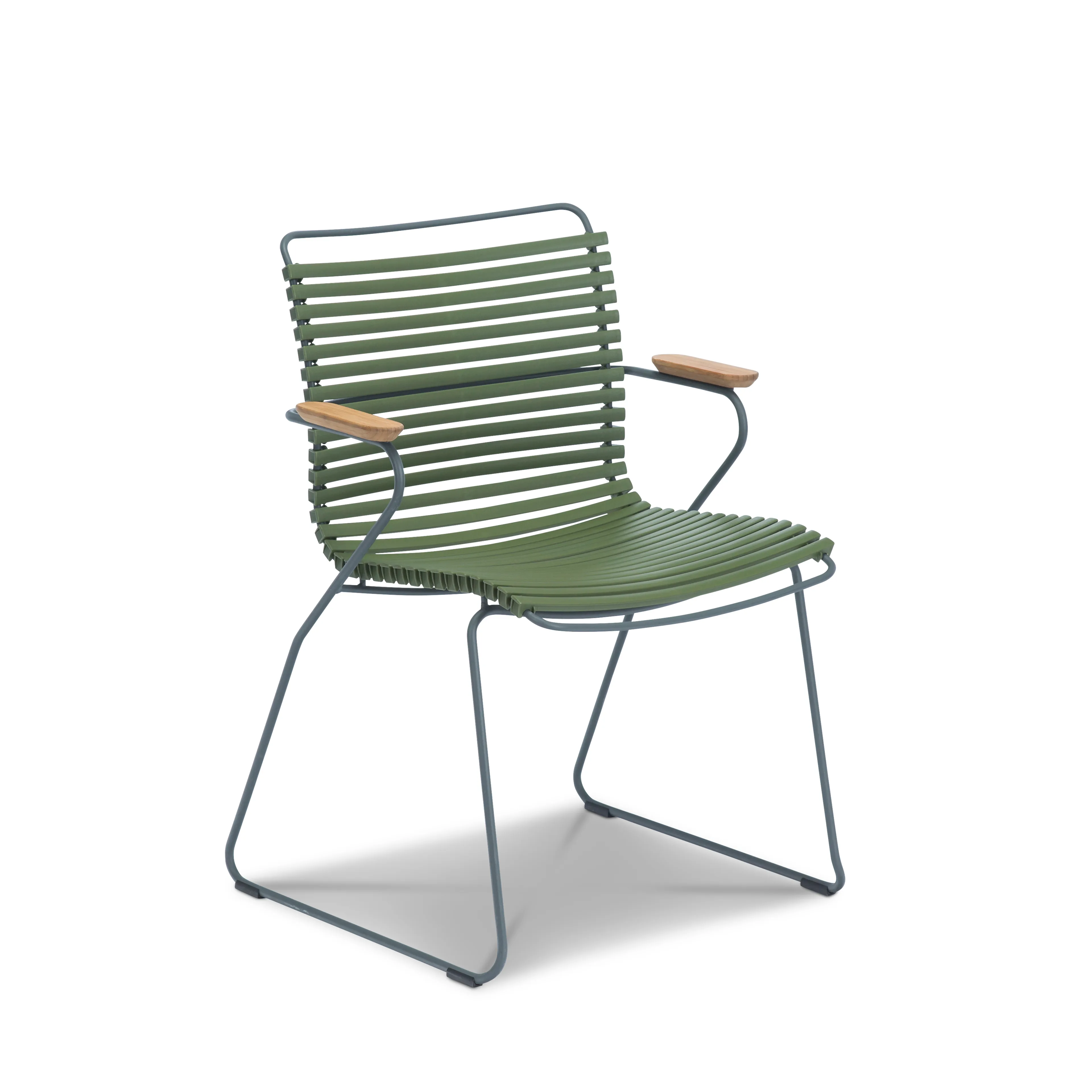 Gartensessel Click, olivegrün
