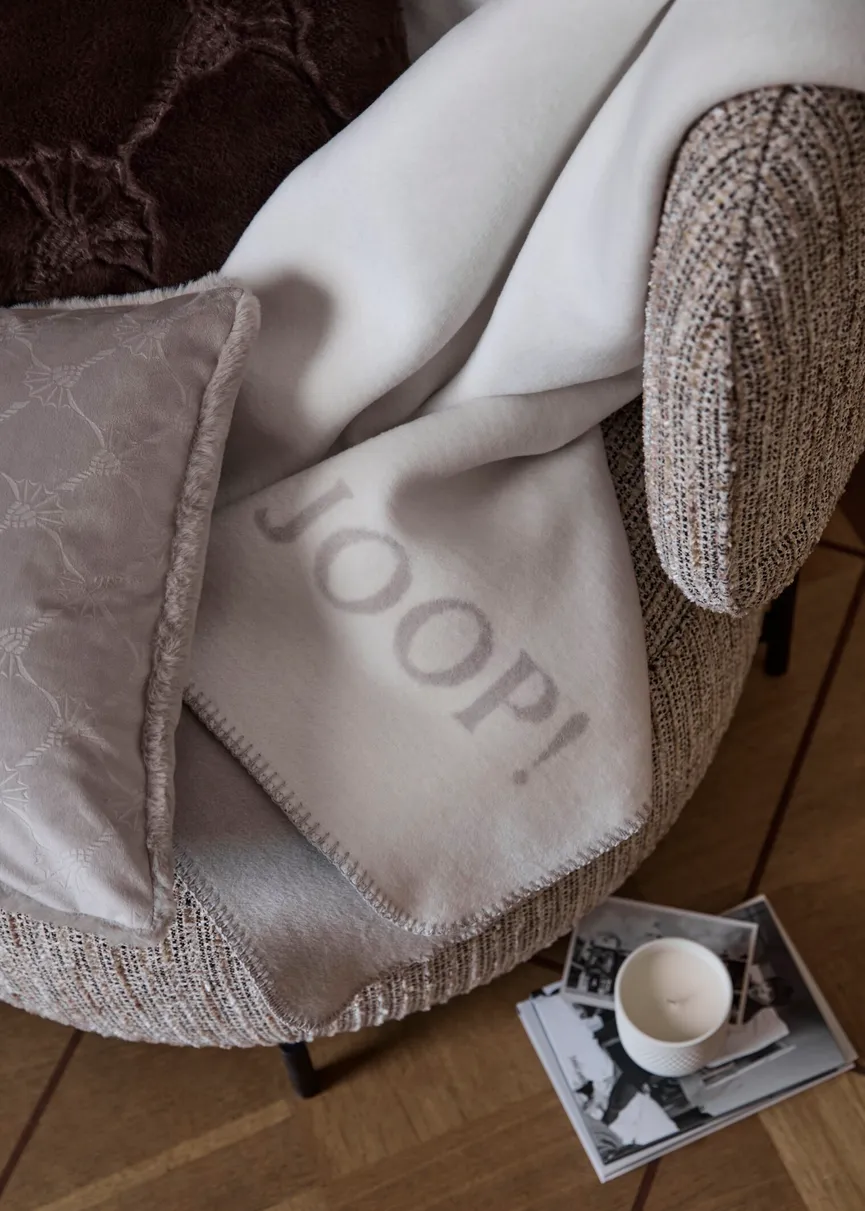 Decke JOOP! Uni-Doubleface milieu