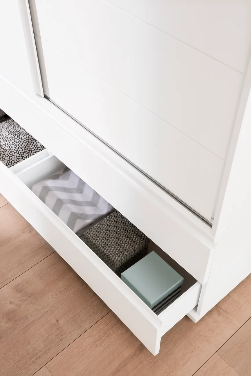 Schiebetürenschrank 2-trg. detail