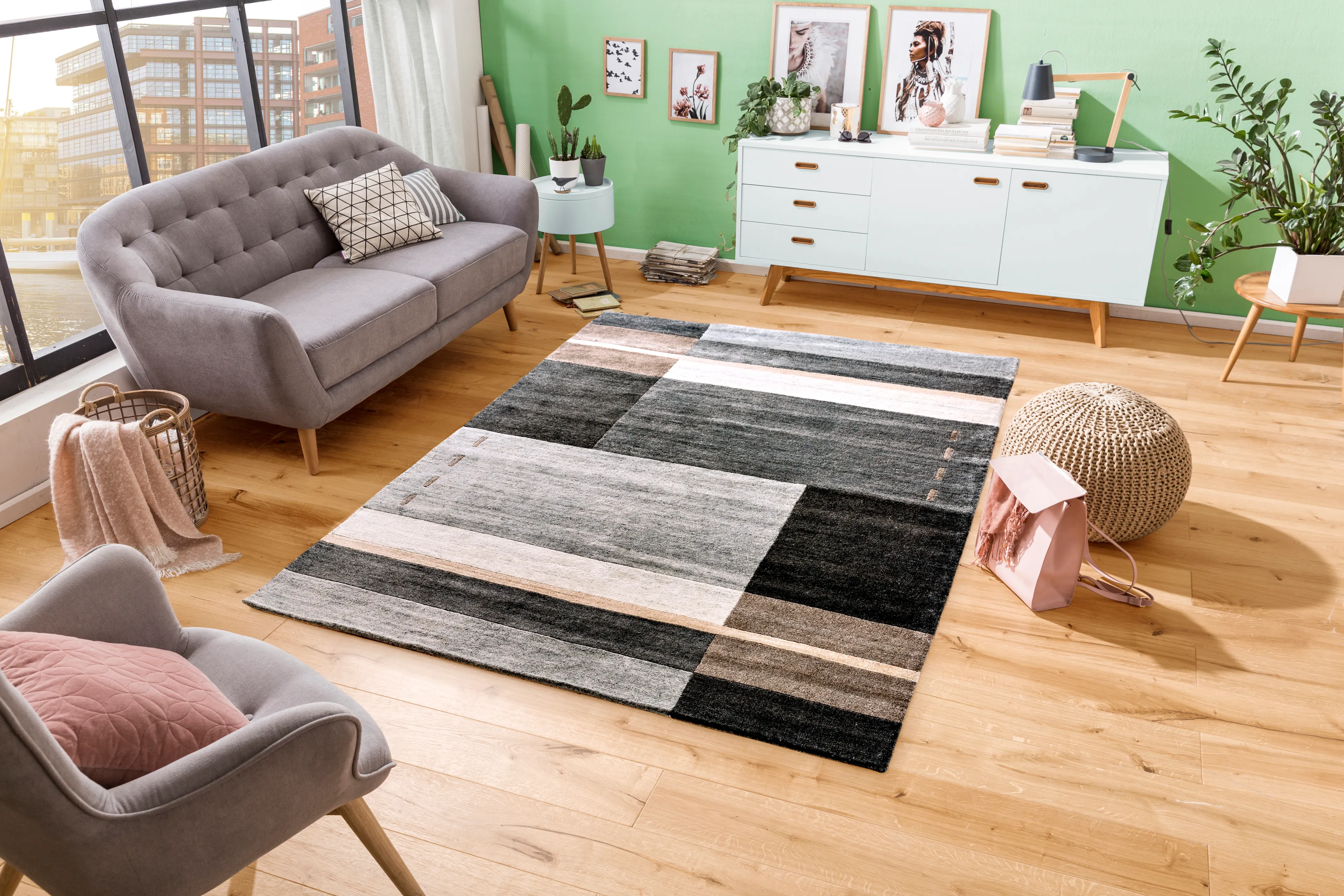 Designteppich Viva Visco 120 x 170 cm
