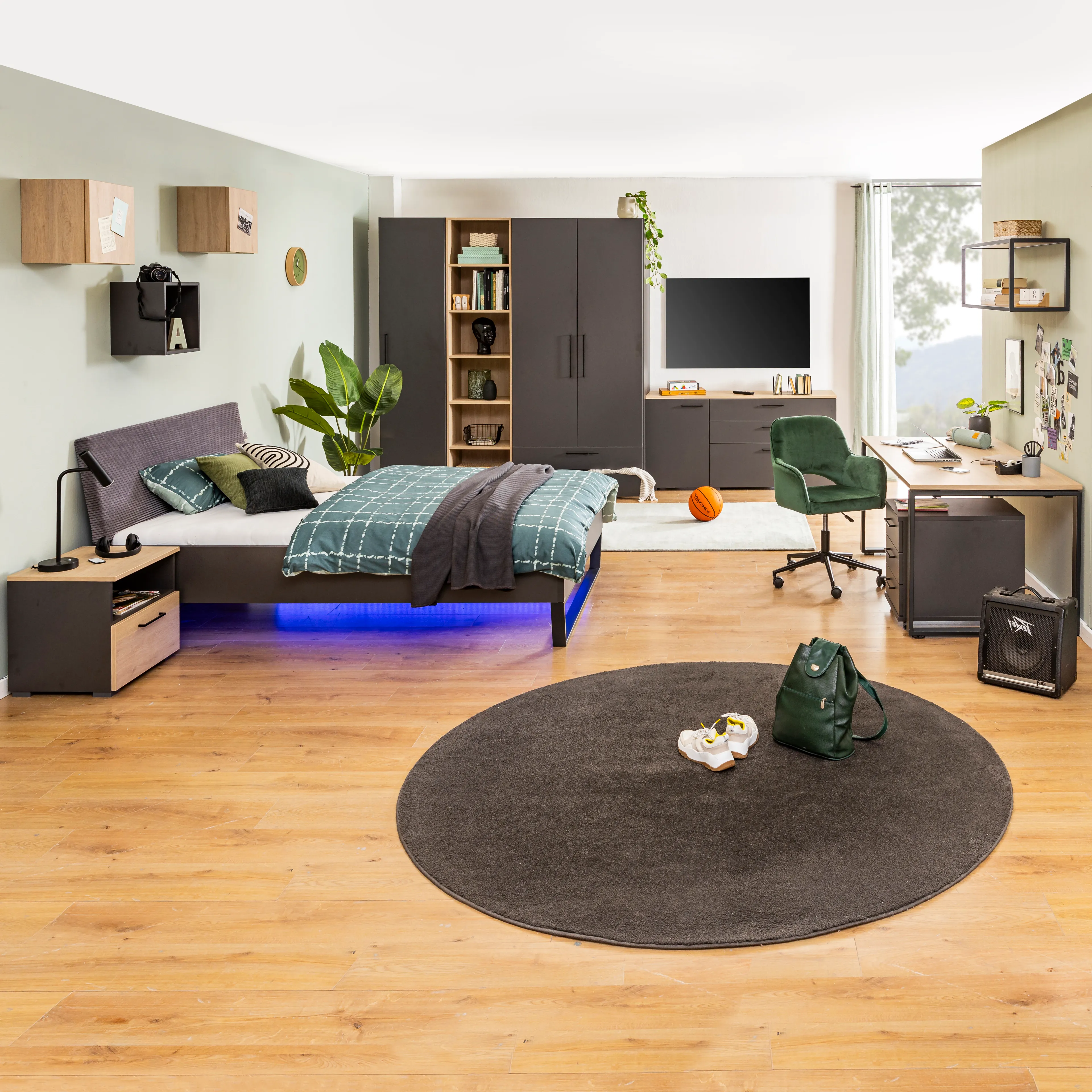Kommode inkl. Deckplatte Cocoon 3tlg.
