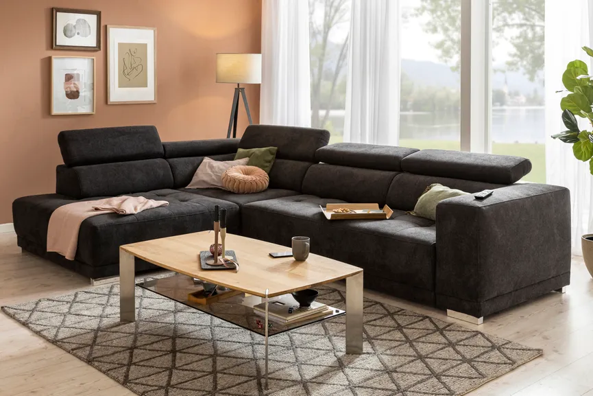 Poga Ottomane + Sitzvorzug milieu