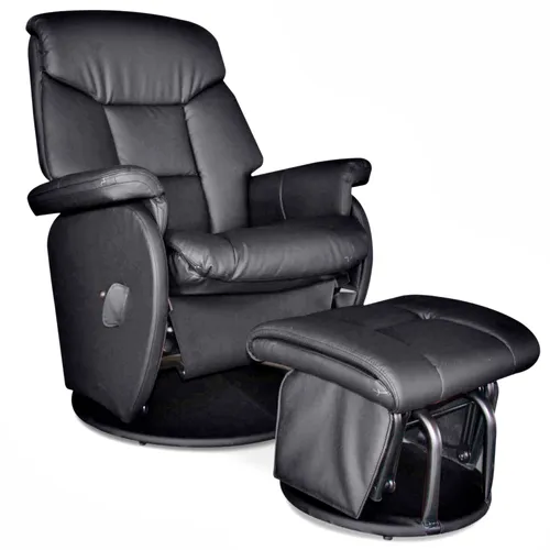 Stillstuhl mit Hocker