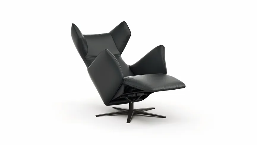 Relaxsessel mit Fußstütze detail