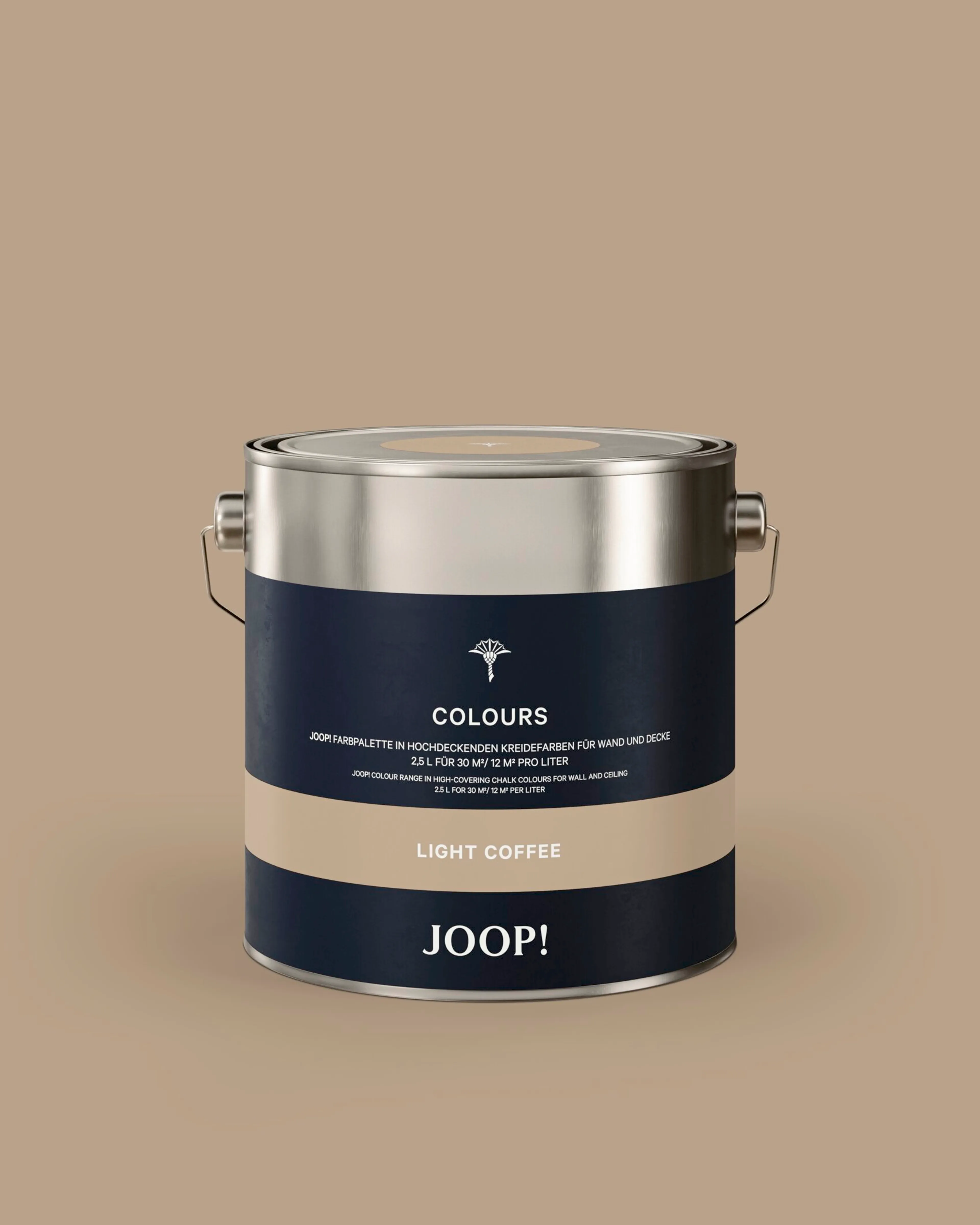 Wandfarbe Colour "Light Coffee"