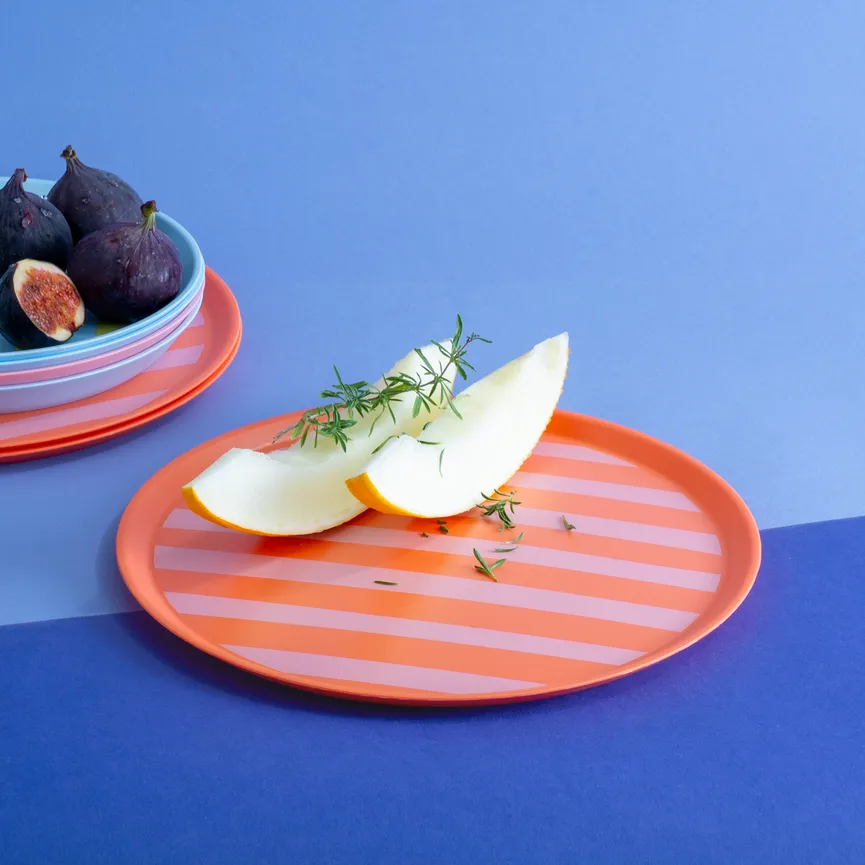 Speiseteller "Nora Stripes" milieu