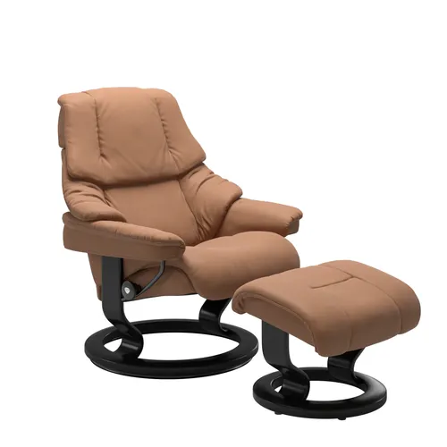 Sessel mit Hocker