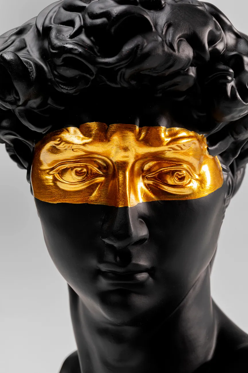 Figur "David Eyes" Büste detail