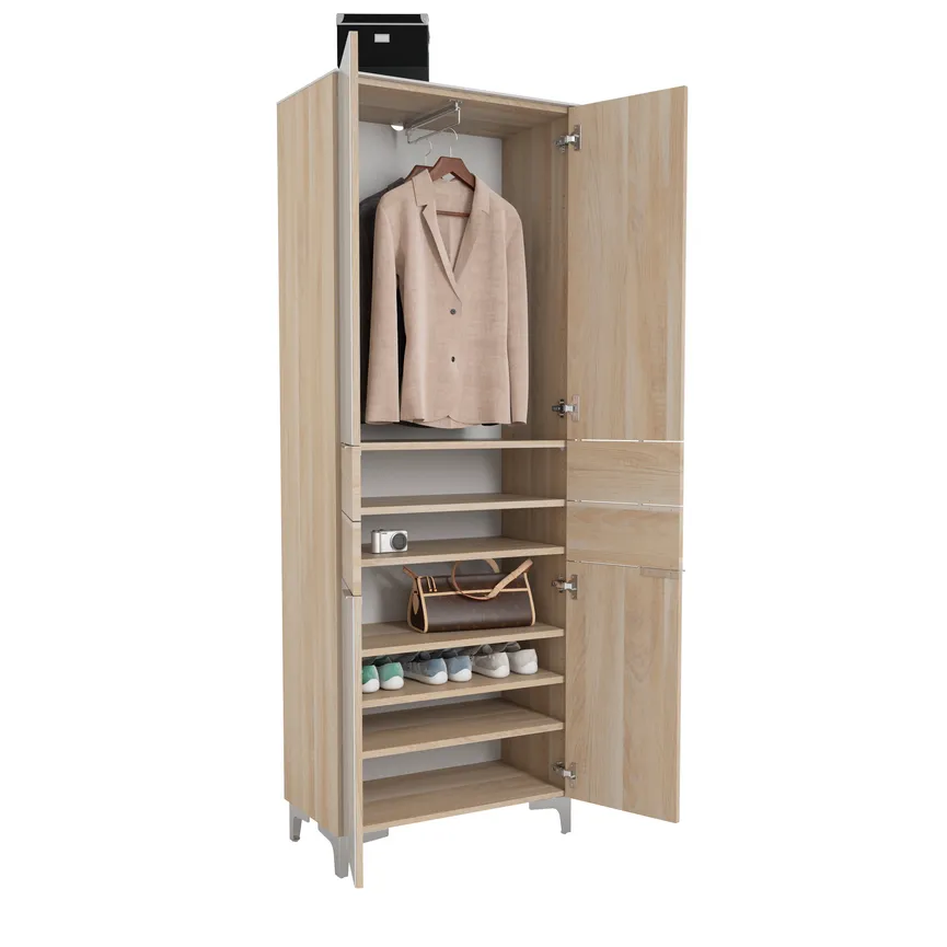 Garderobenschrank detail