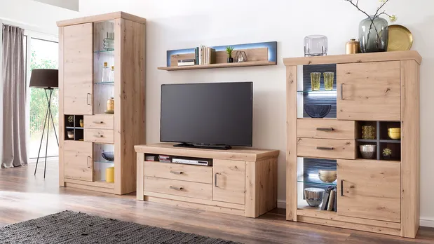 Wohnzimmer Wohnwand Meran MCA furniture