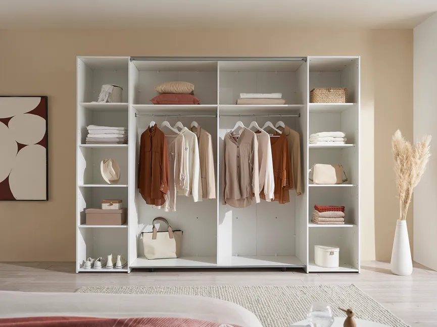 Schwebe-/Drehtürenschrank detail