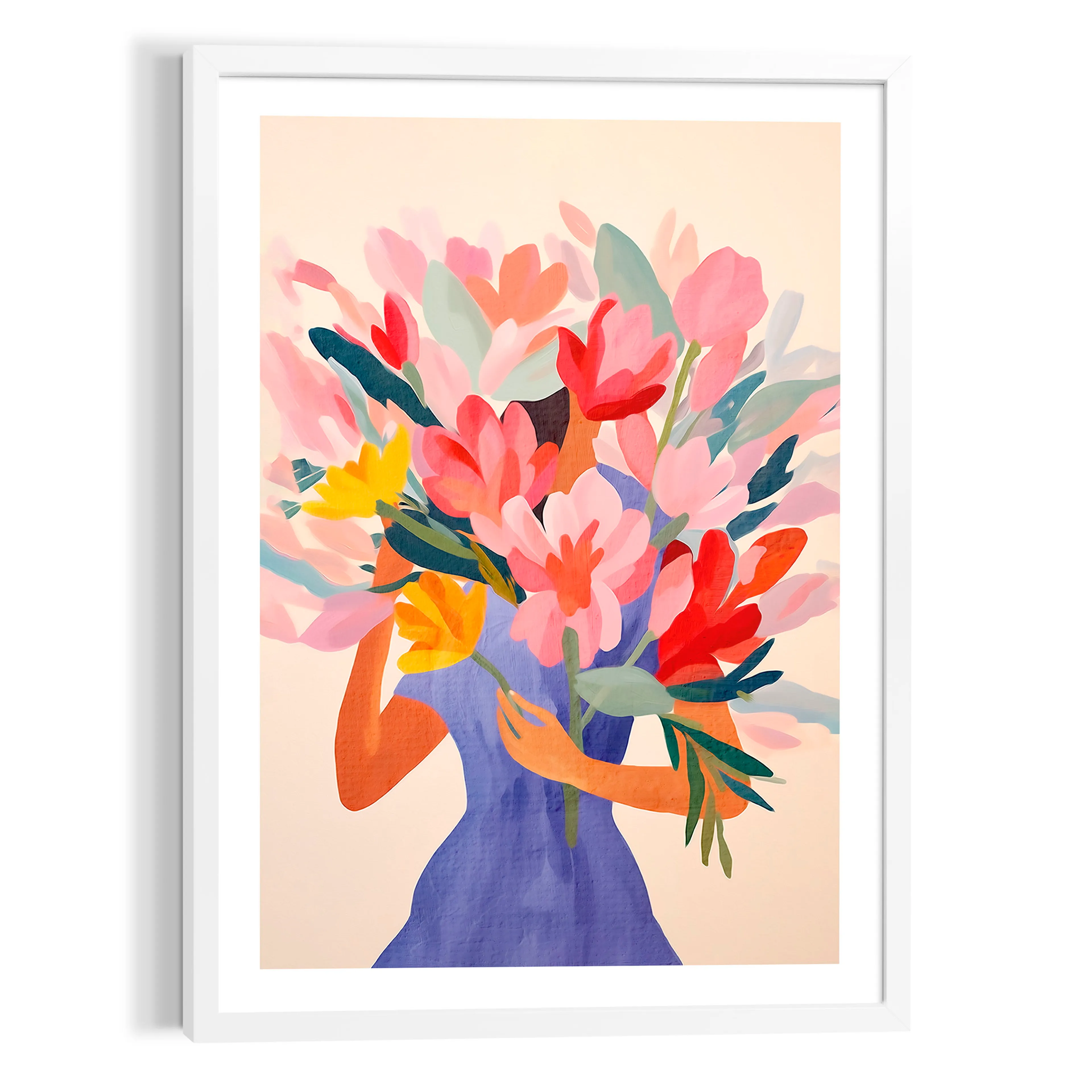 Wandbild 50 x 70 cm Spring Girl