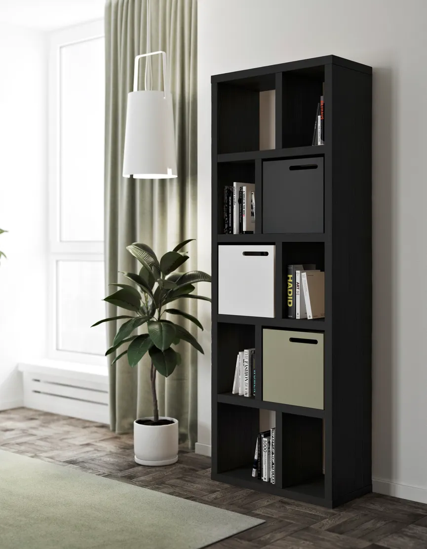 Bücherregal 5 milieu