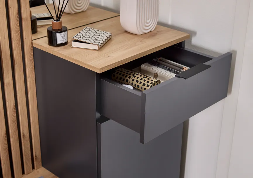 Kompaktgarderobe detail