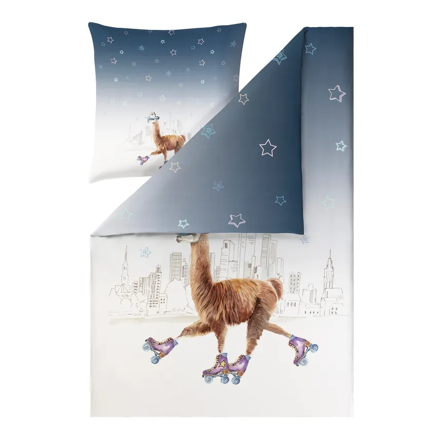 Satin-Bettw.City Lama 135x200 hauptaufnahme