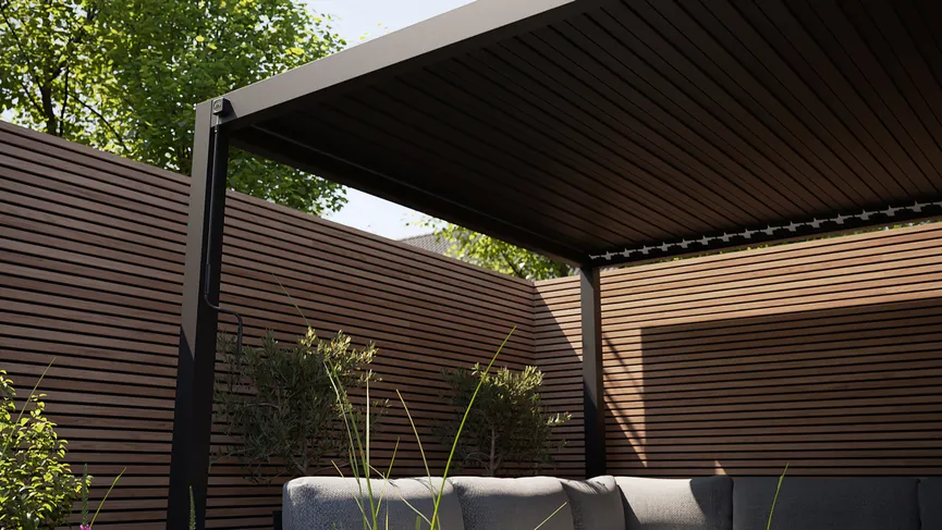 ** Pavillon detail
