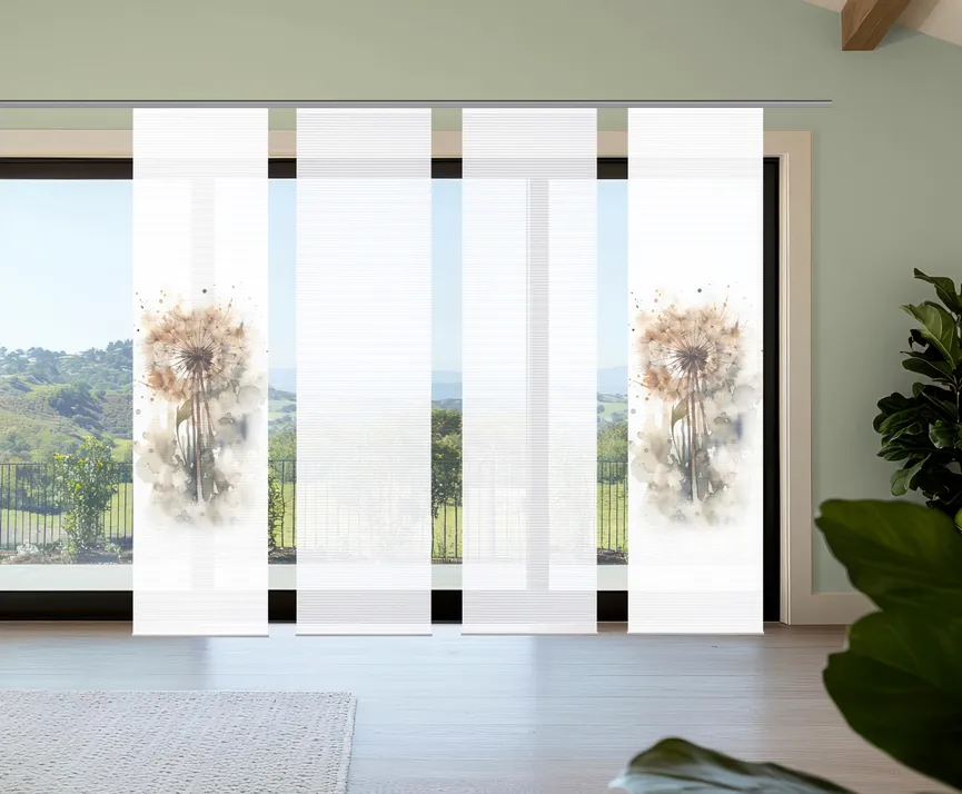 Schiebevorhang Amarande 4erSet milieu