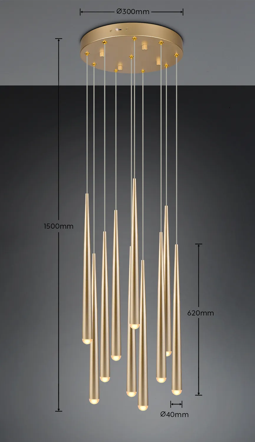 Pendelleuchte "Cala" detail