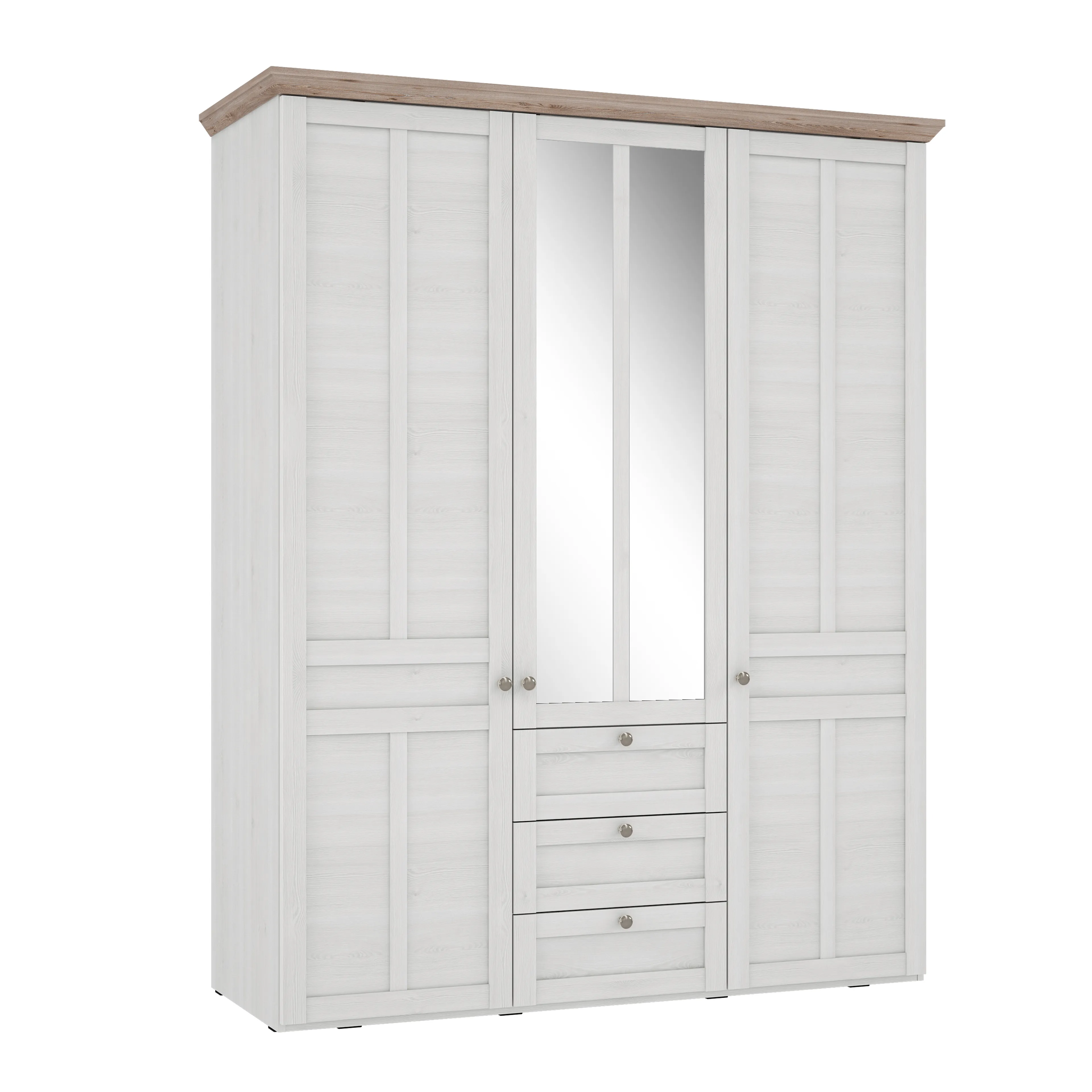 Kleiderschrank Iloppa SZ 155 x 193 cm