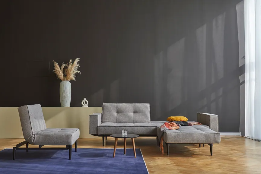 Sessel Styletto schwarz detail