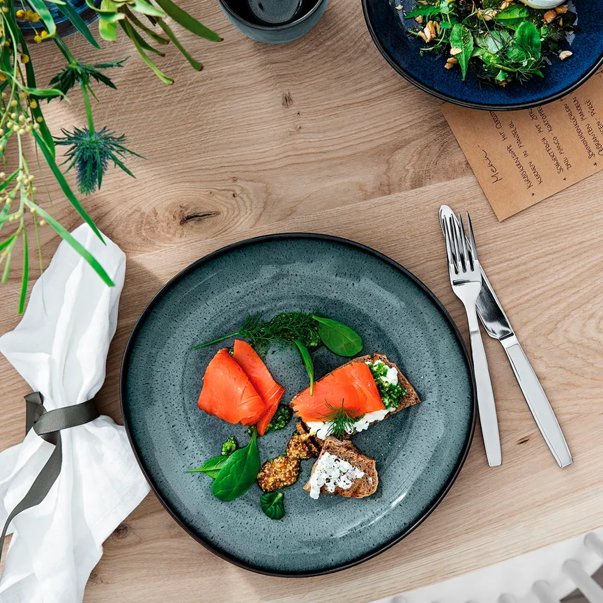 Schale "Lave" 600 ml gris milieu