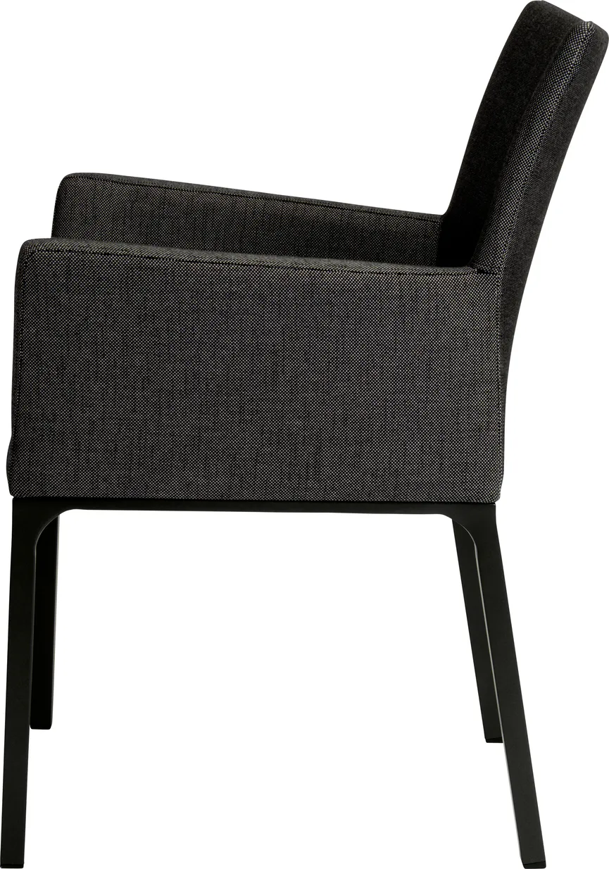 Sessel Matt Schwarz detail