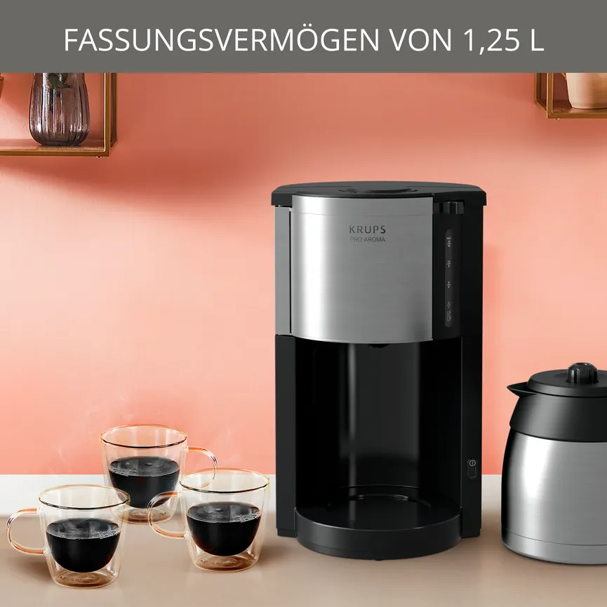 Kaffeemaschine Krups ProAroma detail