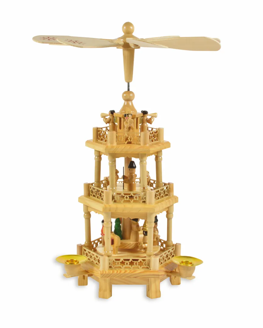 Pyramide 3-stöckig natur hauptaufnahme