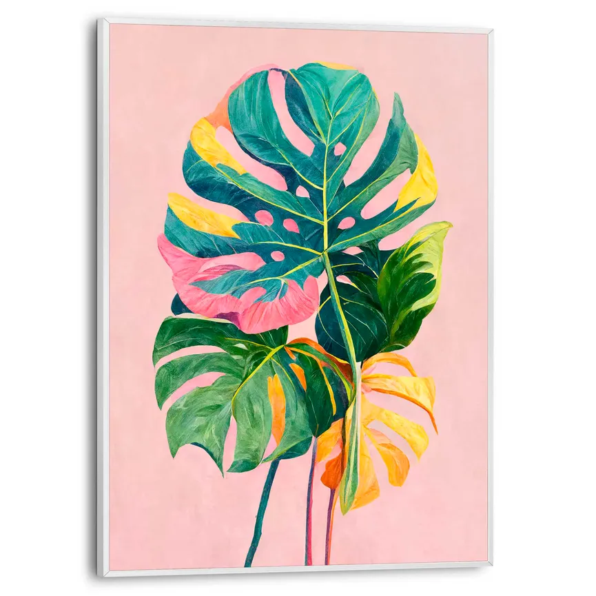 Bild gerahmt "Colourful Leafs" hauptaufnahme