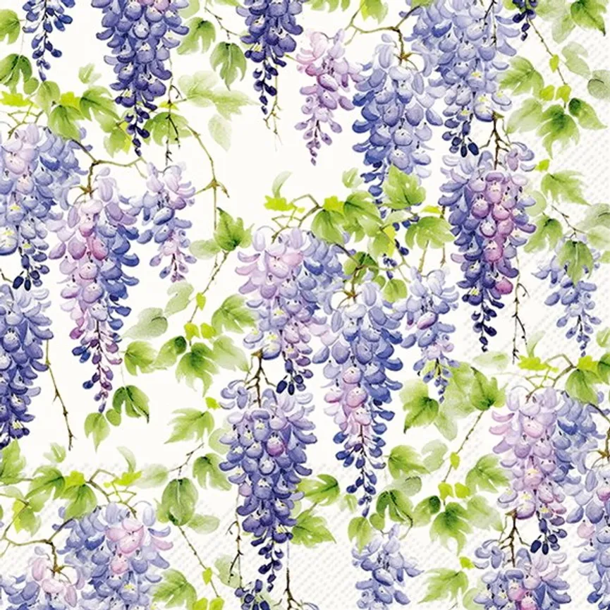 Serviette "Purple Wisteria" hauptaufnahme