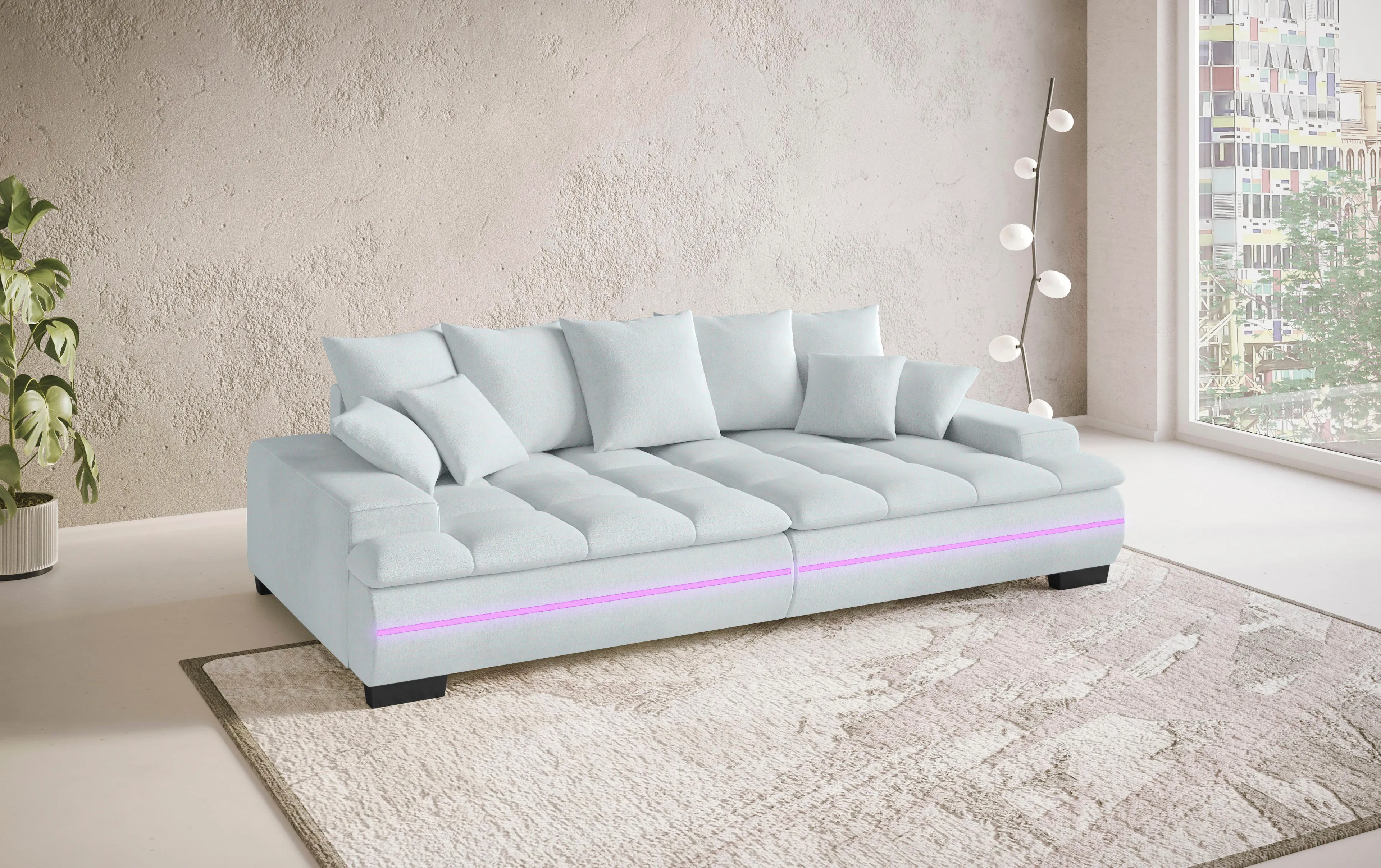 Bigsofa mit LED-Beleuchtung Haiti II