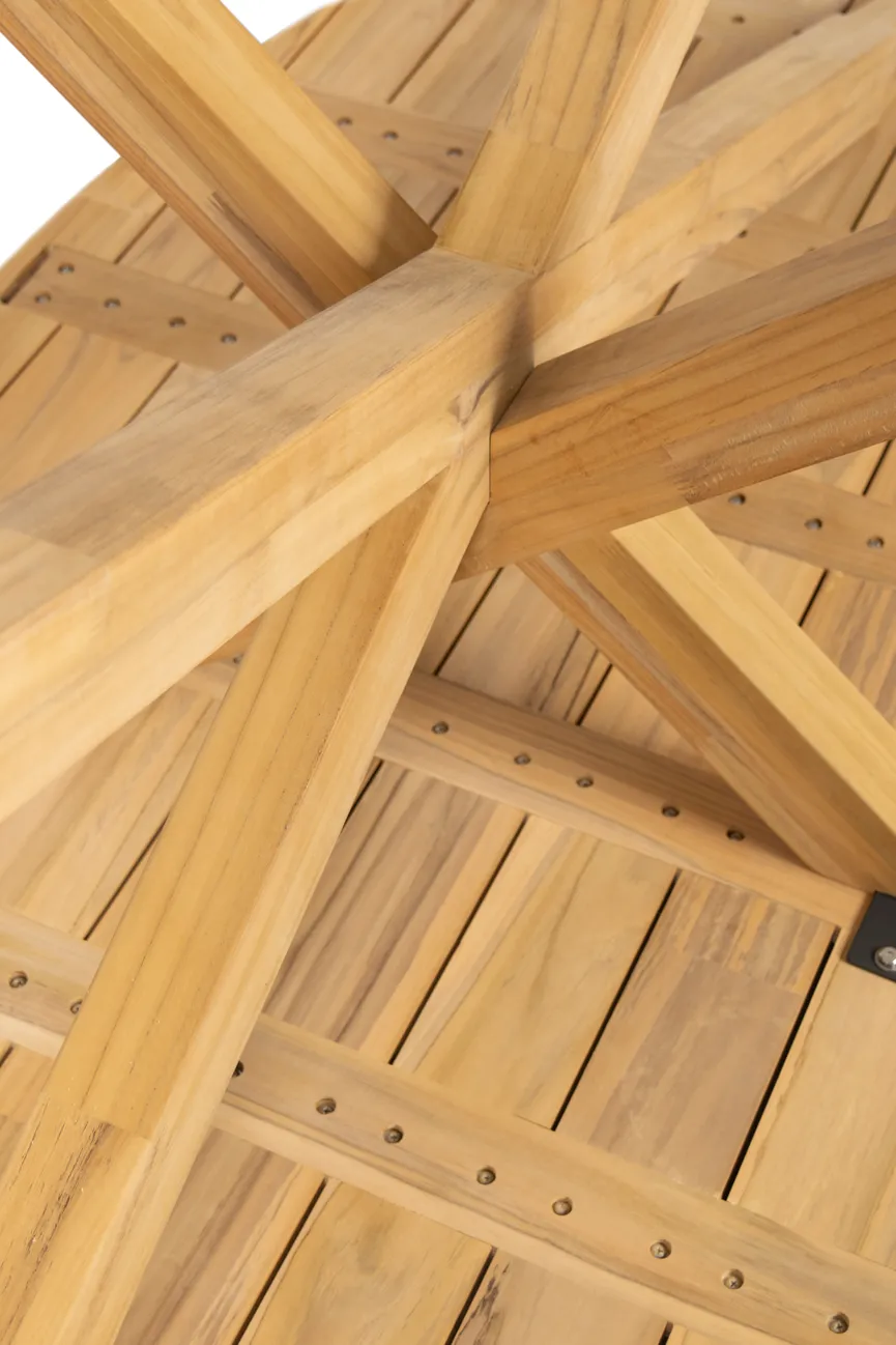 ** Tisch Prado oval 240x115 cm detail