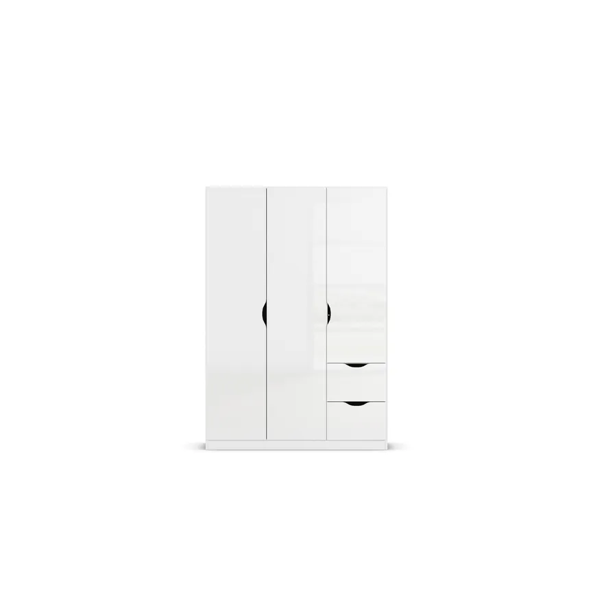 Drehtürenschrank 3-trg. detail