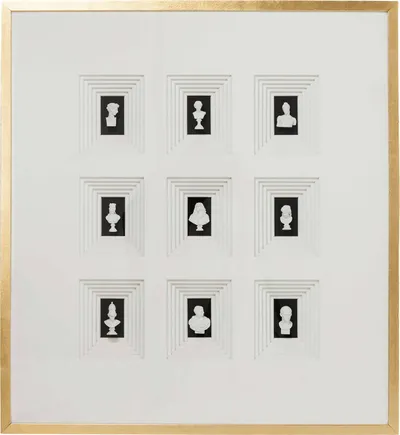 Wandobjekt 100 x110 cm