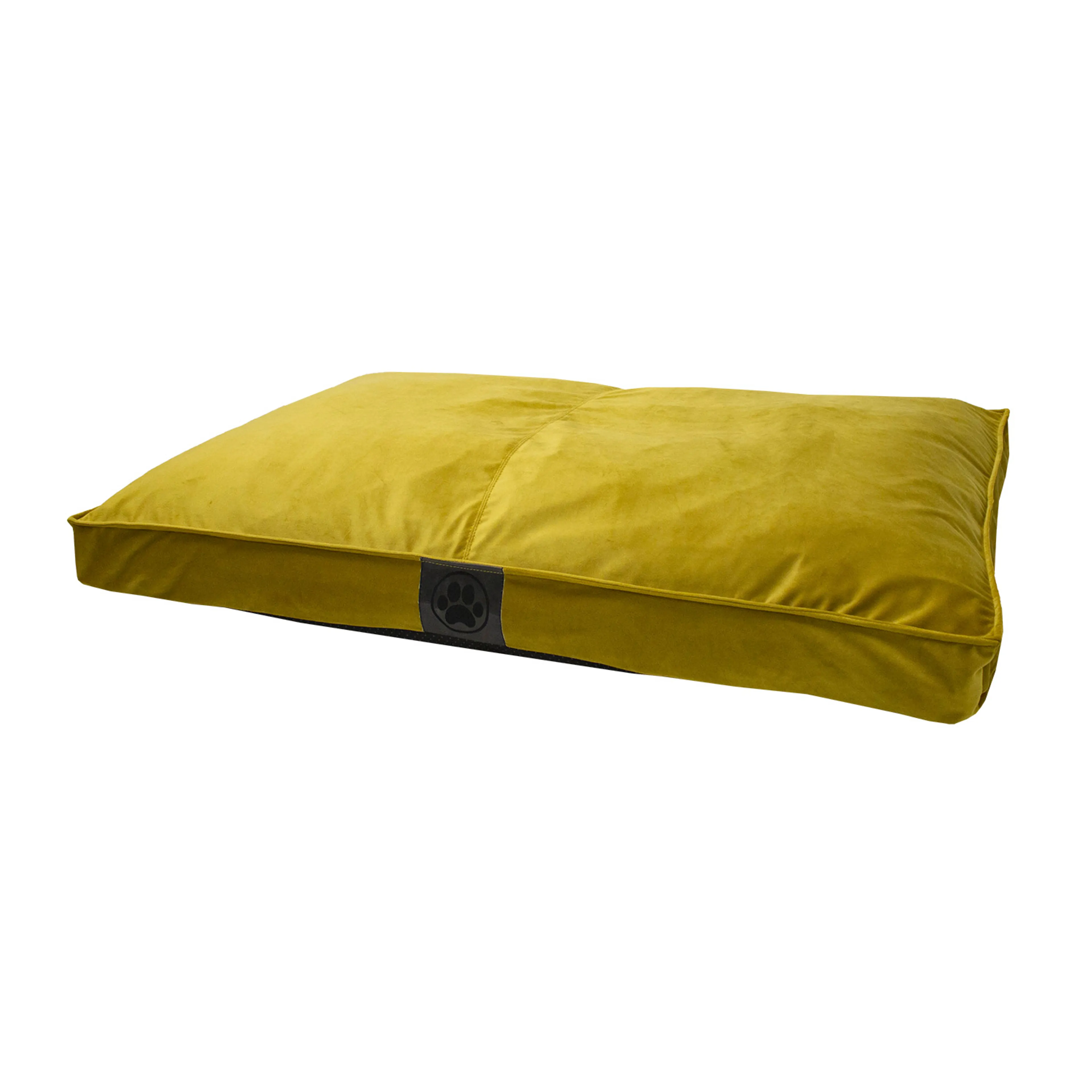 Hundekissen  Velours Ochre