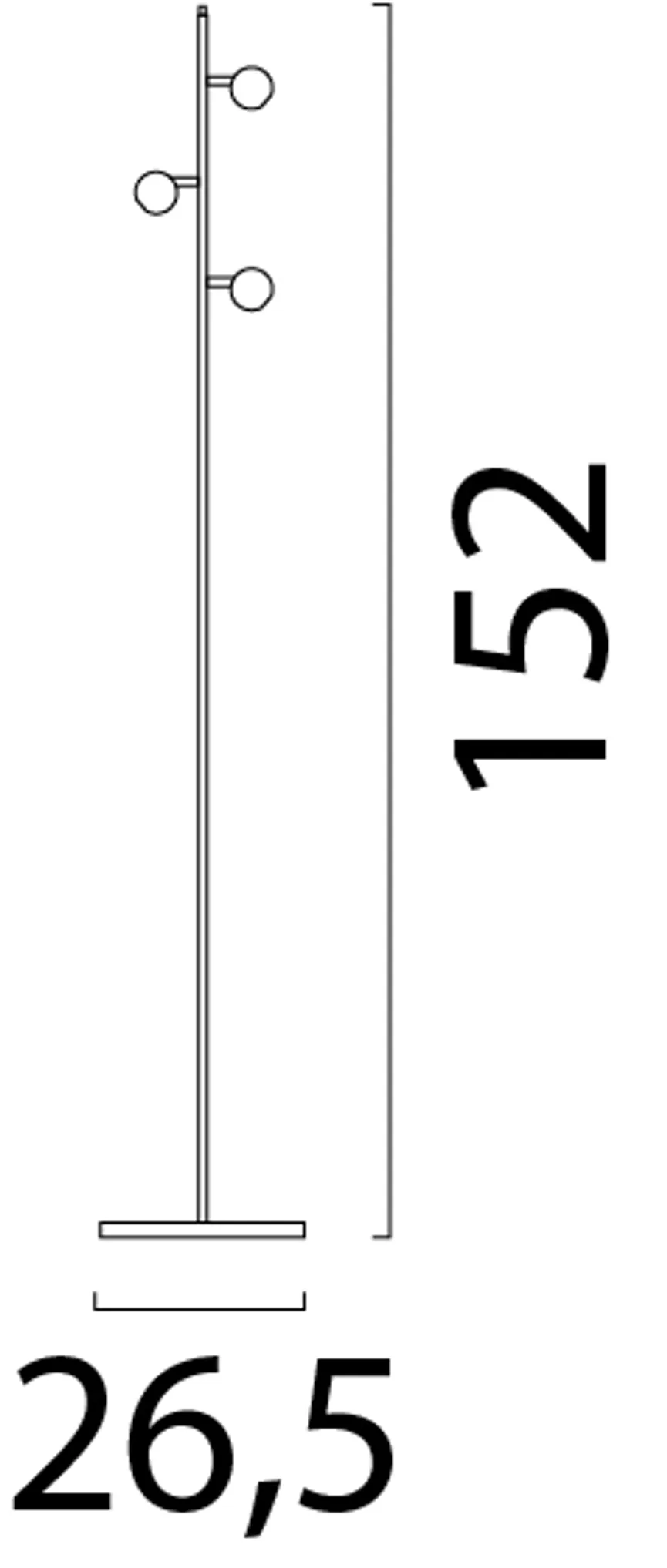 Stehleuchte "Talana" detail