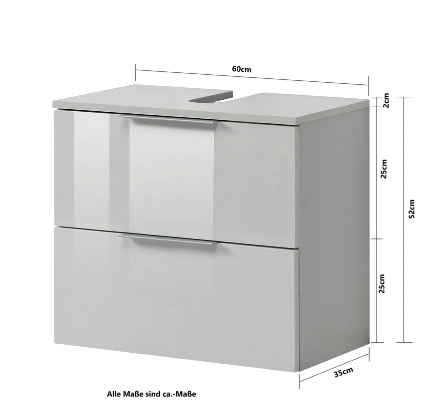 Waschbeckenunterschrank 60 detail