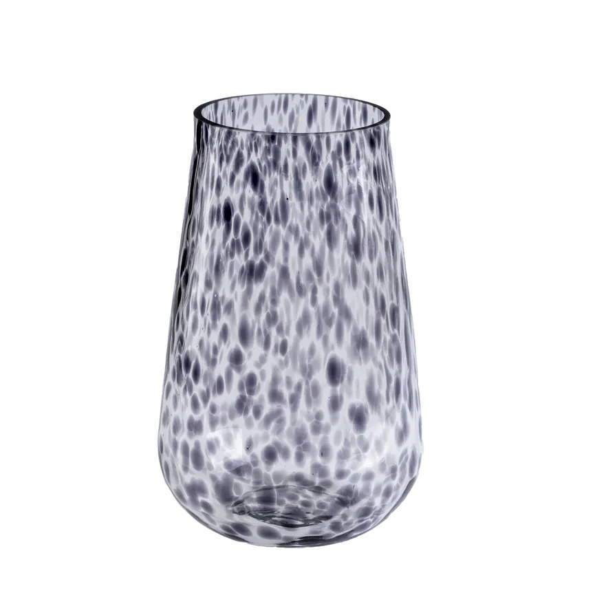 Vase "Patchy" M grau hauptaufnahme