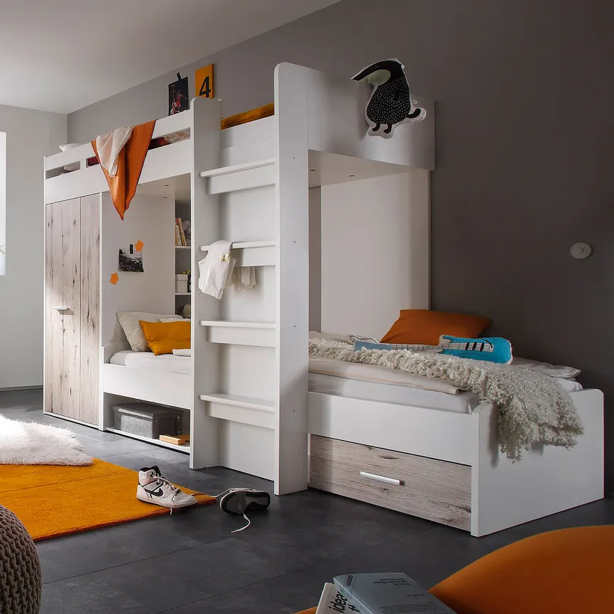 Etagenbett Maxi LF 90x200 cm milieu