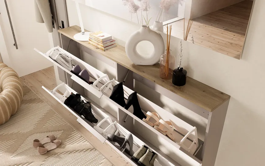 Schuhschrank 2K milieu