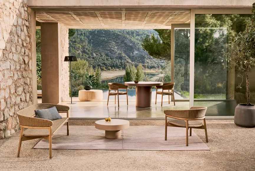 Couchtisch Ø 66cm milieu