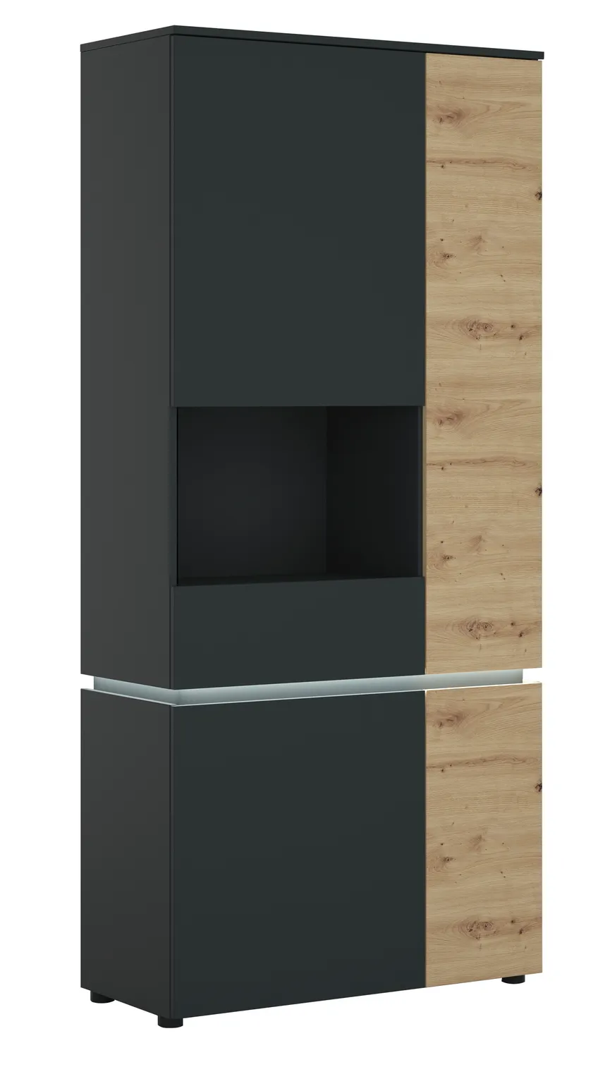 Standvitrine 4-trg., hauptaufnahme