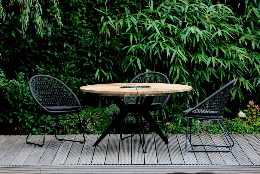 Tisch massiv Ø 140 milieu